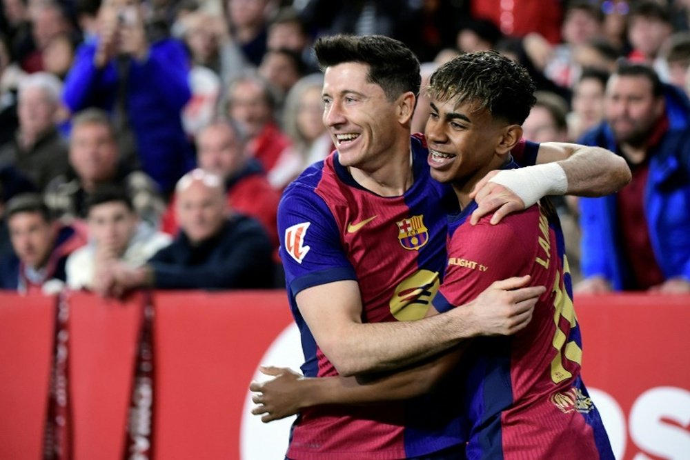 Le Barça pourrait remporter la Ligue des Champions cette année. AFP
