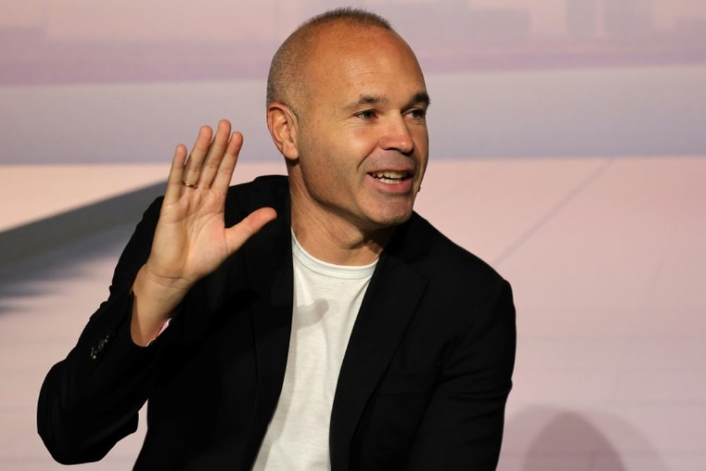 Iniesta prend sa retraite. AFP