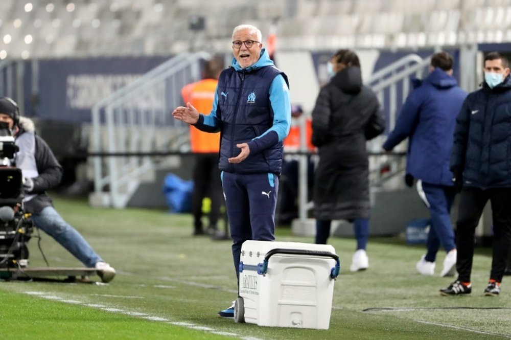 L'OM dévoile un nouvel organigramme sportif et conforte Larguet à la formation. afp
