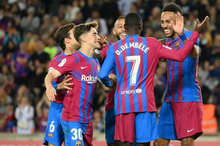 Le Barça balaye le Celta 3-1 et s'accroche à la deuxième place. AFP