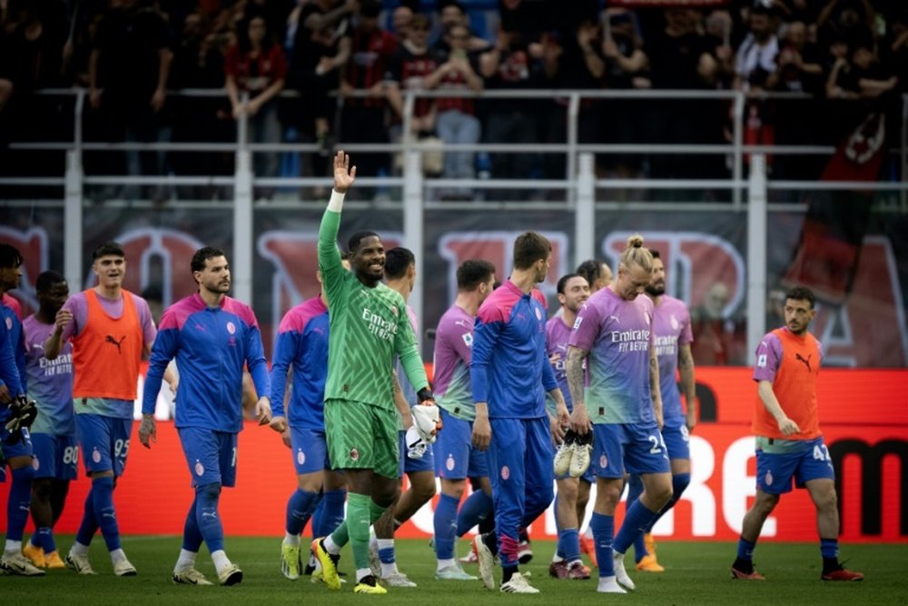 L'AC Milan trop fort pour Lecce, mais trop loin de l'Inter. afp