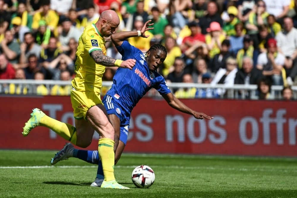 Battu 2-0 par Strasbourg, Nantes s'enfonce encore. AFP