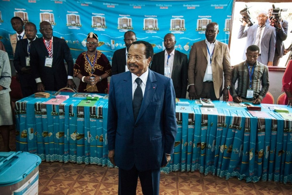 Paul Biya prend acte du retrait de la CAN 2019. AFP