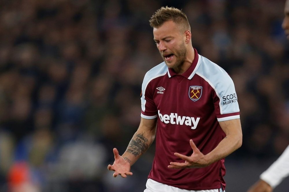 L'ailier ukrainien Yarmolenko mis au repos quelques jours par West Ham. afp