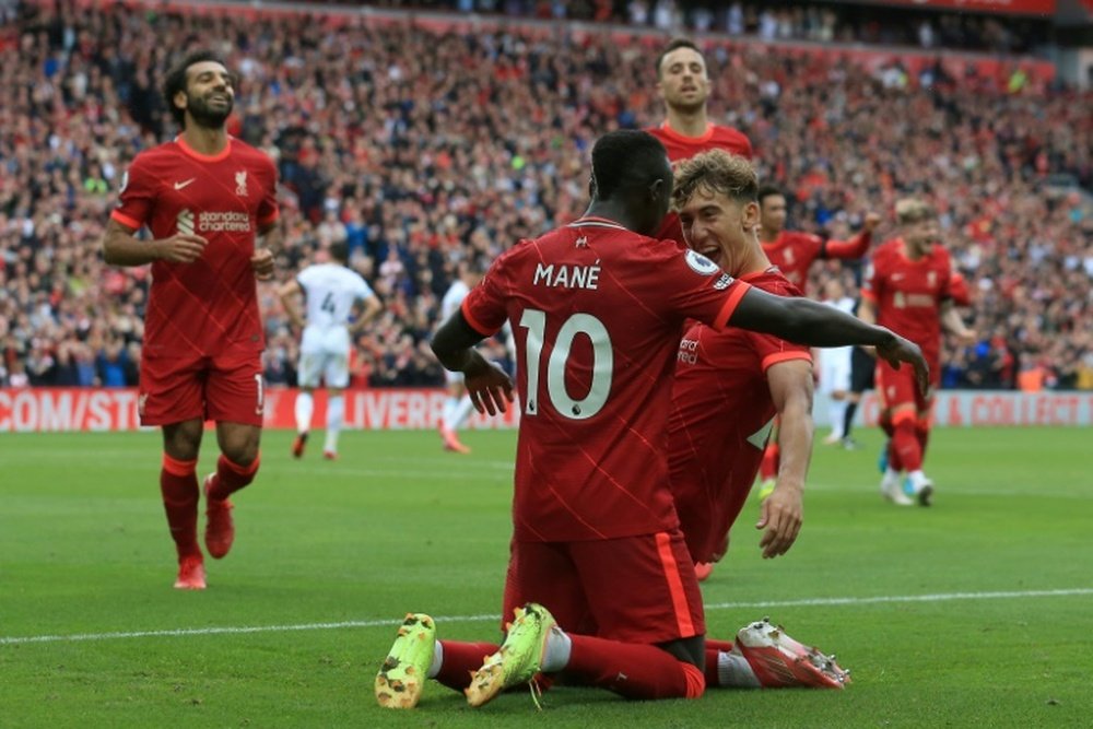 Liverpool a battu Burnley sur le score de 2-0. AFP