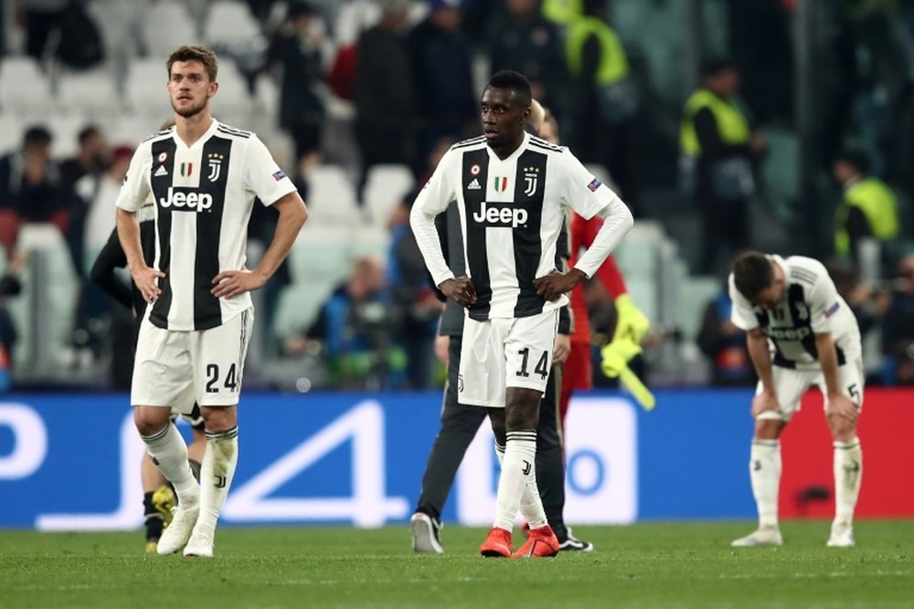La Juventus annonce la guérison de Rugani et Matuidi. AFP