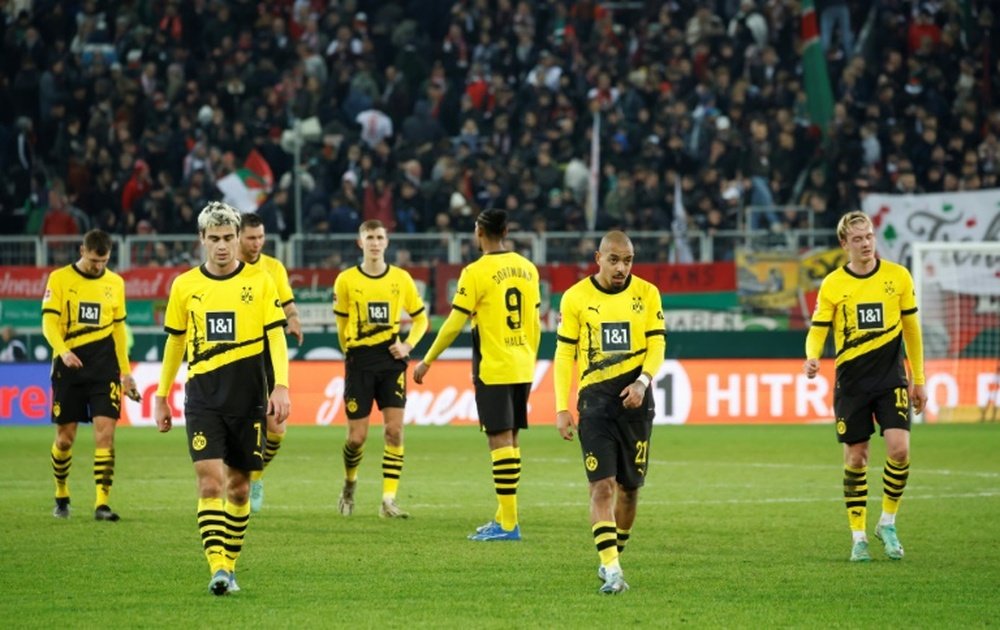 Dortmund piétine encore en concédant le nul à Augsbourg. afp