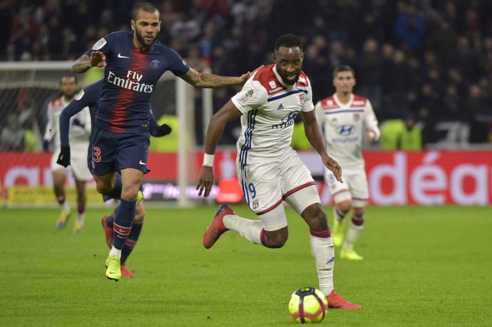 Moussa Dembélé a de nouveau marqué face au PSG. AFP