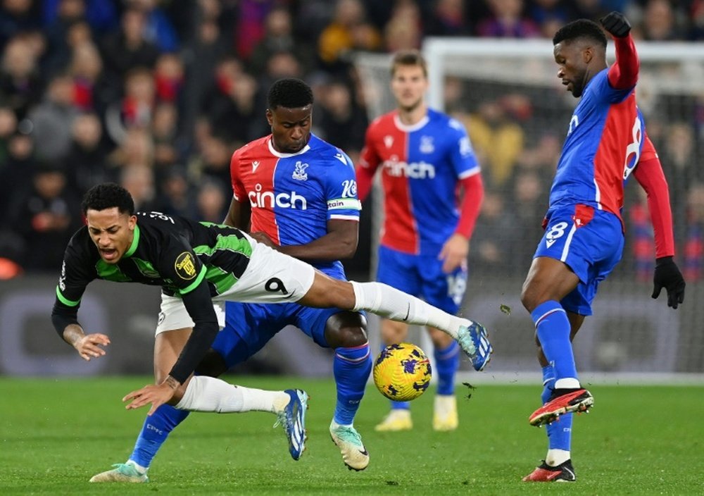 Brighton-Crystal Palace, faux derby, vraie rivalité. Afp