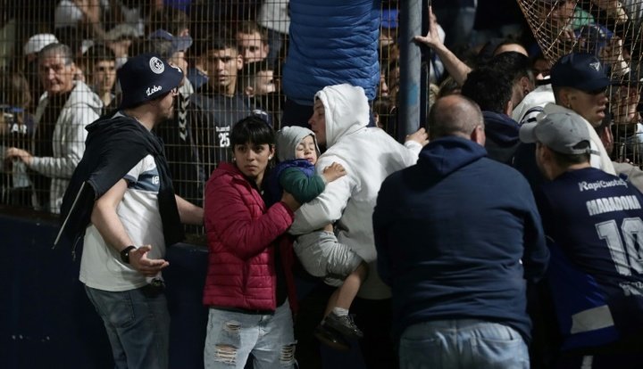 Un mort dans des affrontements lors d'un match en Argentine. AFP