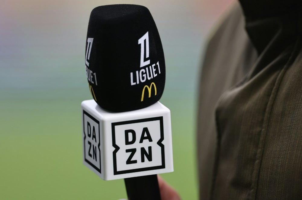 DAZN prêt à investir dans une future chaîne créée par la LFP. AFP