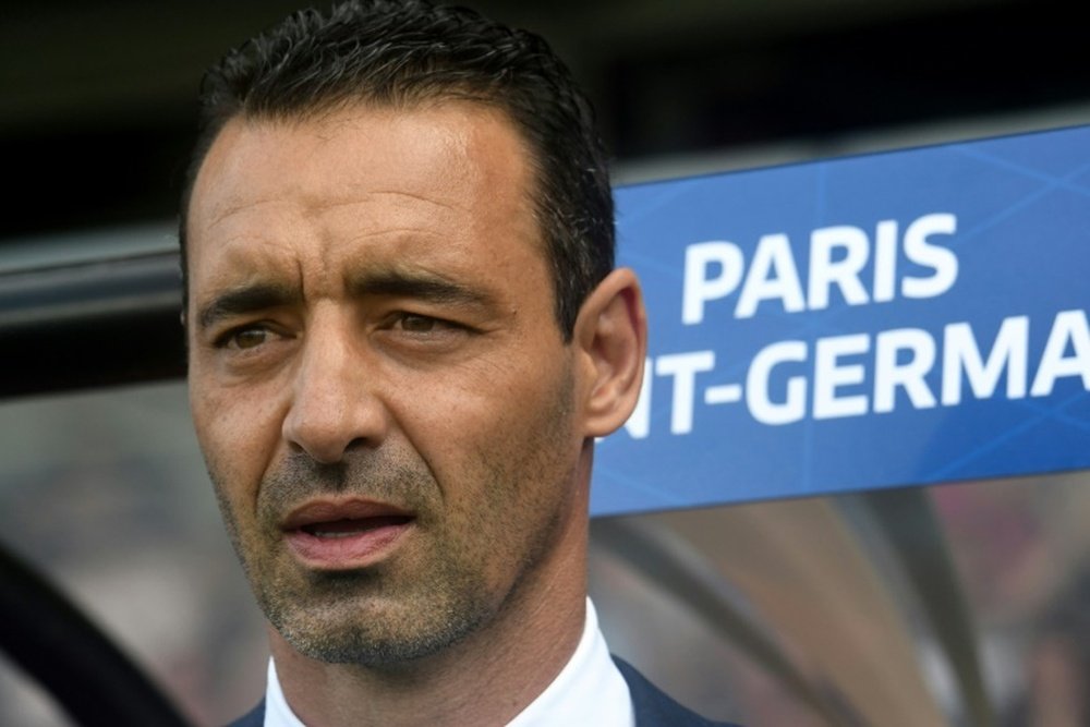 Olivier Echouafni quitte le Paris Saint-Germain. afp