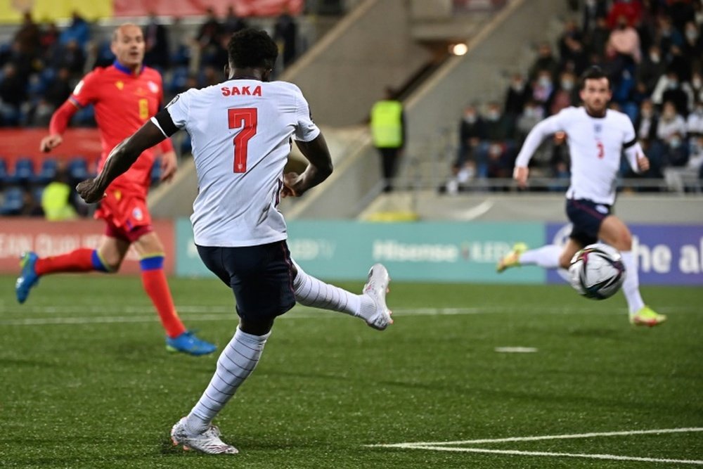 Angleterre engrange en Andorre. AFP