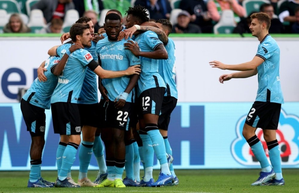 Leverkusen reprend la tête, les poursuivants sérieux. AFP