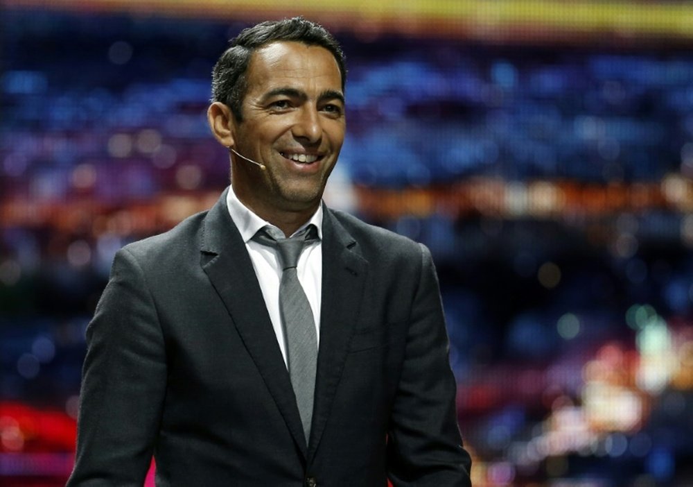 Youri Djorkaeff, le 29 août 2014 à Monaco. AFP