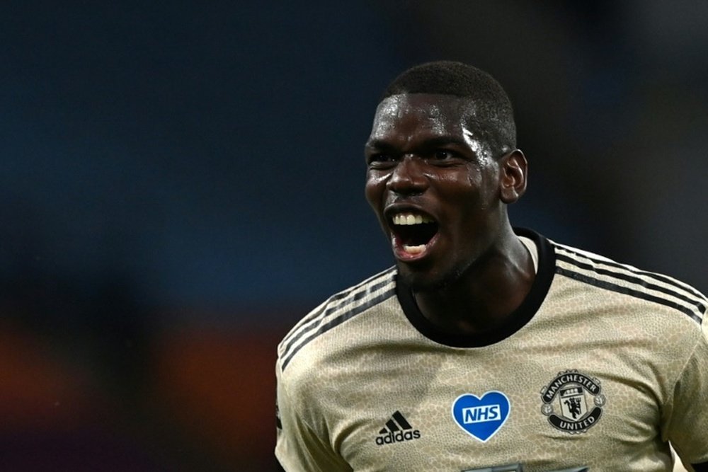 Pogba heureux d'aider Manchester United. AFP
