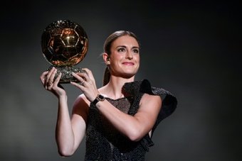Alexia Putellas (FC Barcelone) a été élue Ballon d'Or féminin. AFP