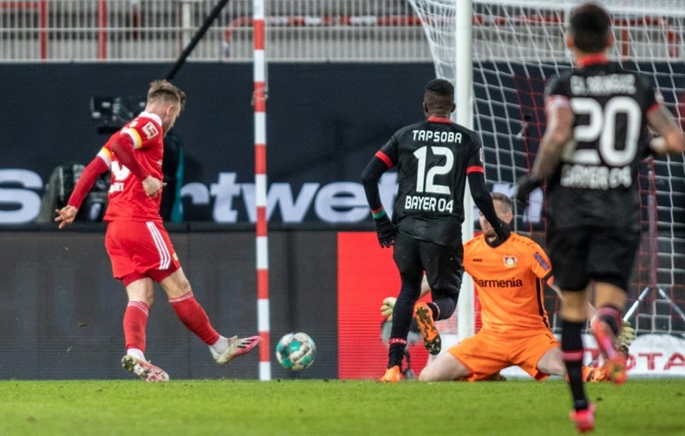 Allemagne: l'Union Berlin bat Leverkusen et entre dans le carré de tête. AFP