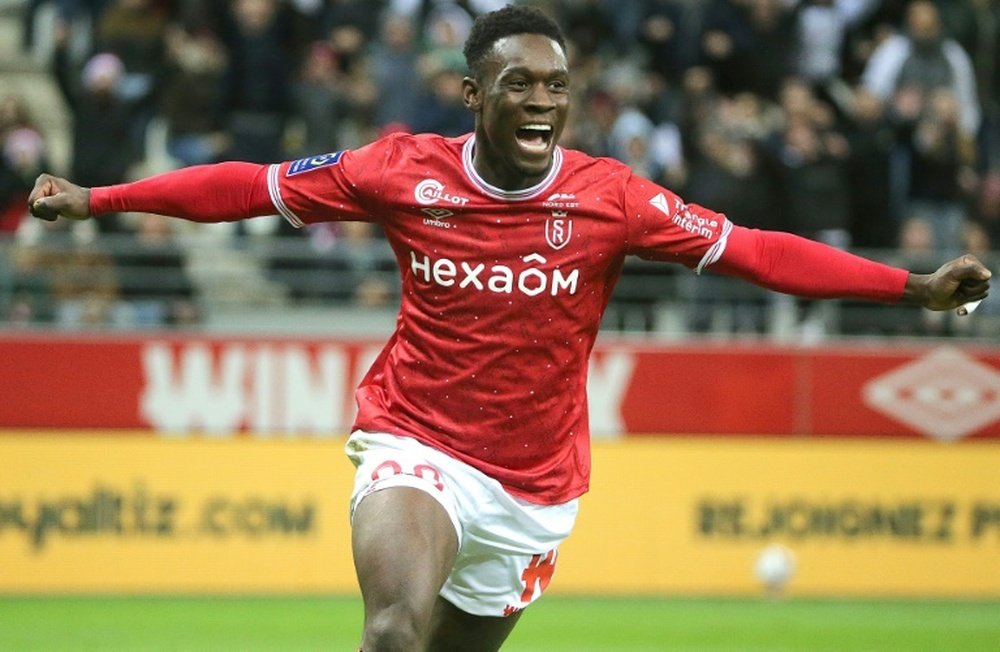 Folarin Balogun, le canonnier de Reims. afp