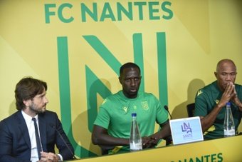 Moussa Sissoko débarque à Nantes .AFP