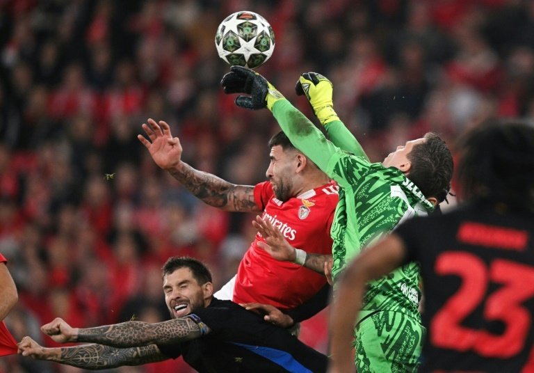 Szczesny, sauveur du Barça. AFP
