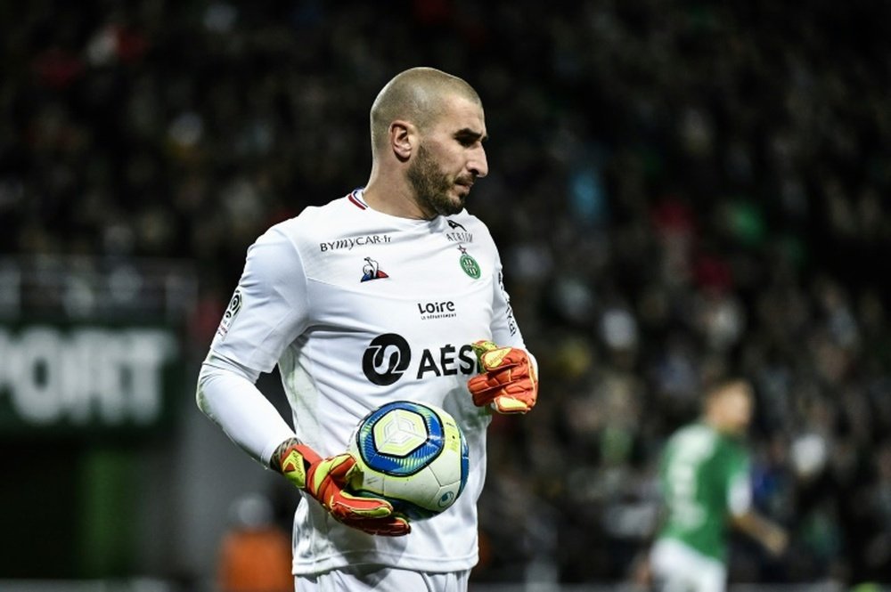 Ligue 1: Ruffier, légende des Verts face à l'ogre parisien. AFP