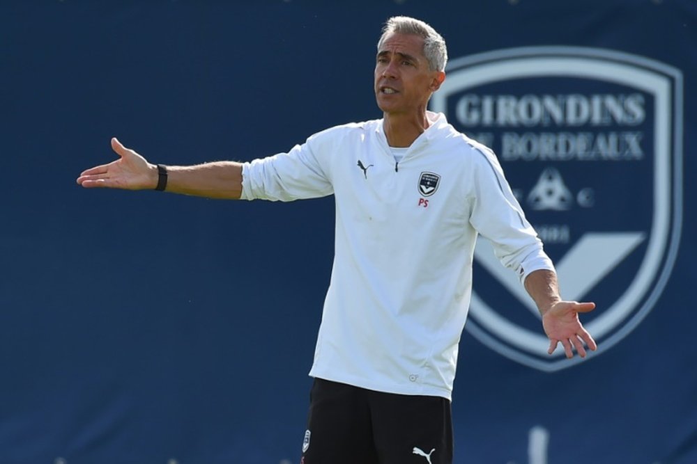 À Bordeaux, Paulo Sousa, ça coince. AFP