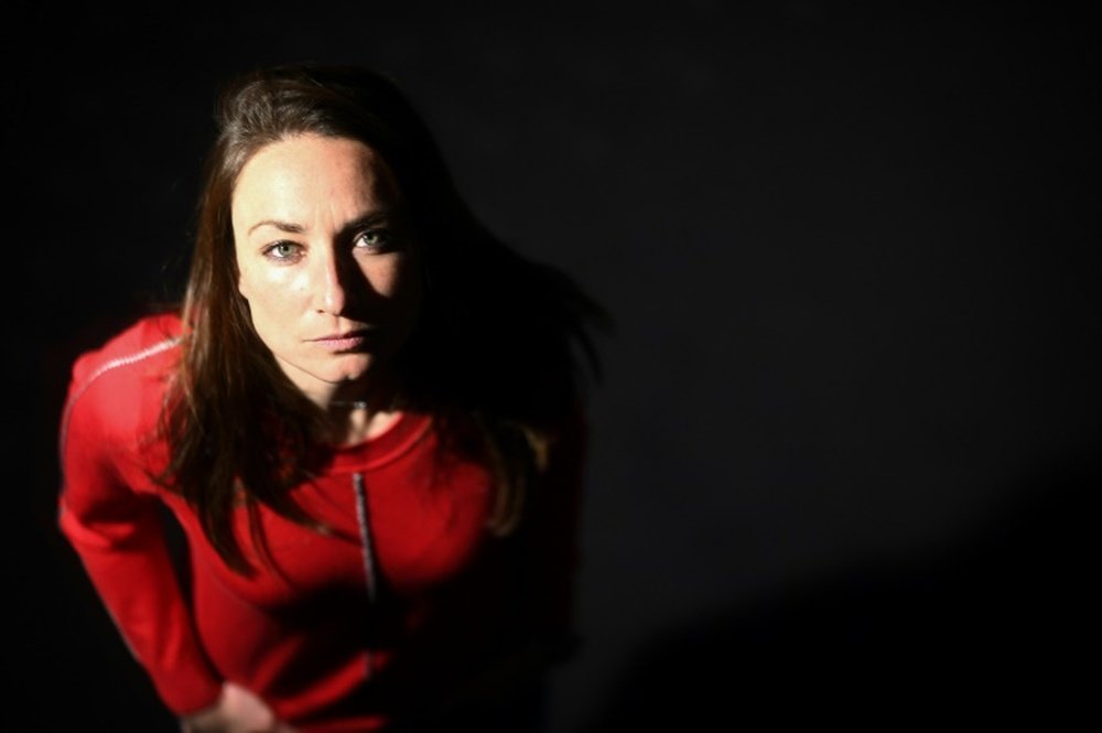 Gaëtane Thiney lors d'une séance photo. AFP