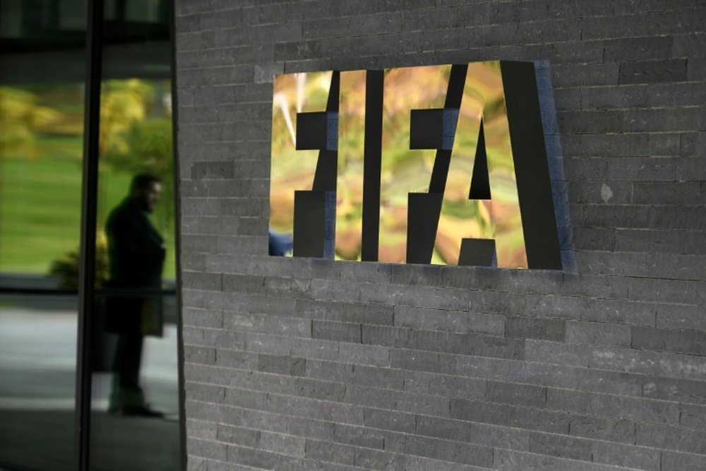 Menace de la FIFA. AFP
