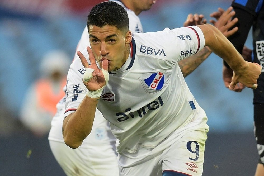 Luis Suarez, le 'Pistolero' uruguayen. AFP