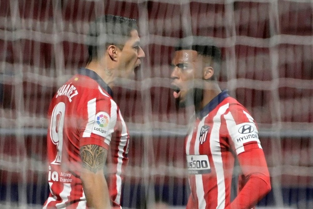 L'Atlético souffre mais garde la tête. AFP