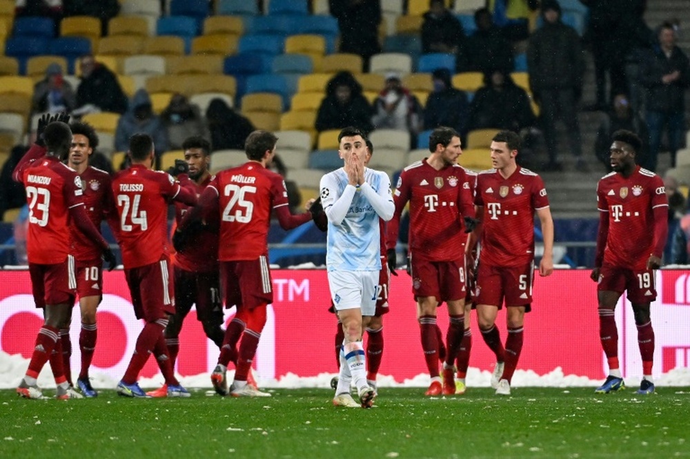 Le Bayern et Lewandowski déroulent à Kiev. AFP
