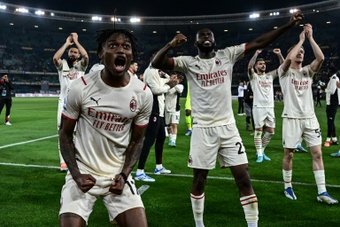 L'AC Milan conserve la tête sans trembler. AFP