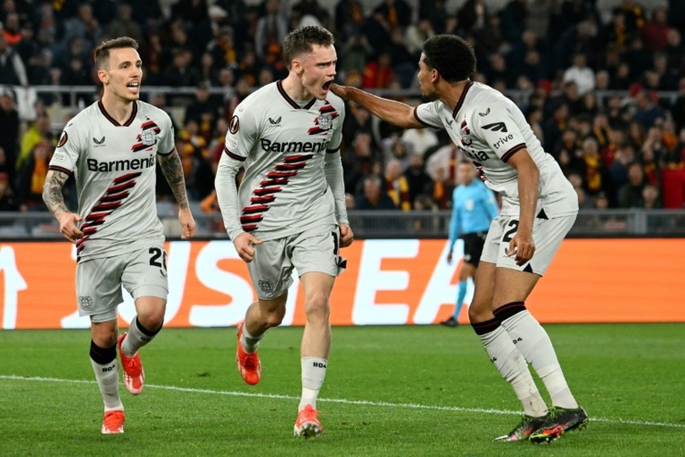 Le Bayer Leverkusen assomme la Roma et entrevoit la finale. AFP