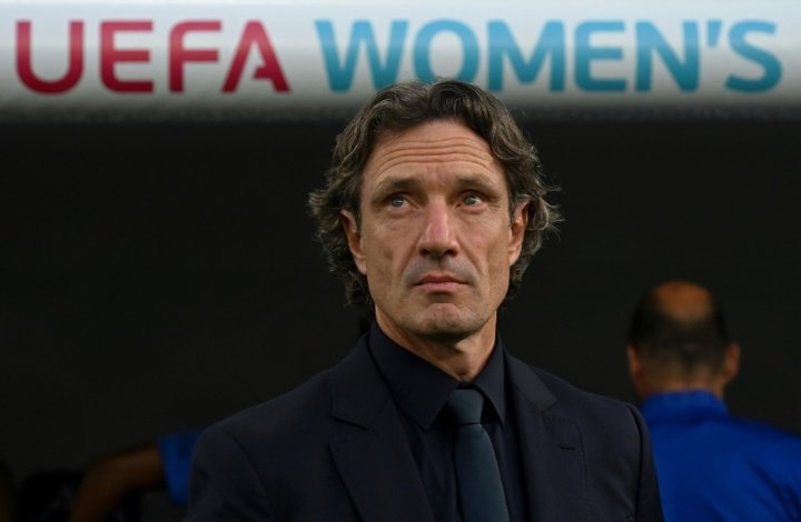 Le coach des Bleues croit en une victoire face aux Allemandes.AFP