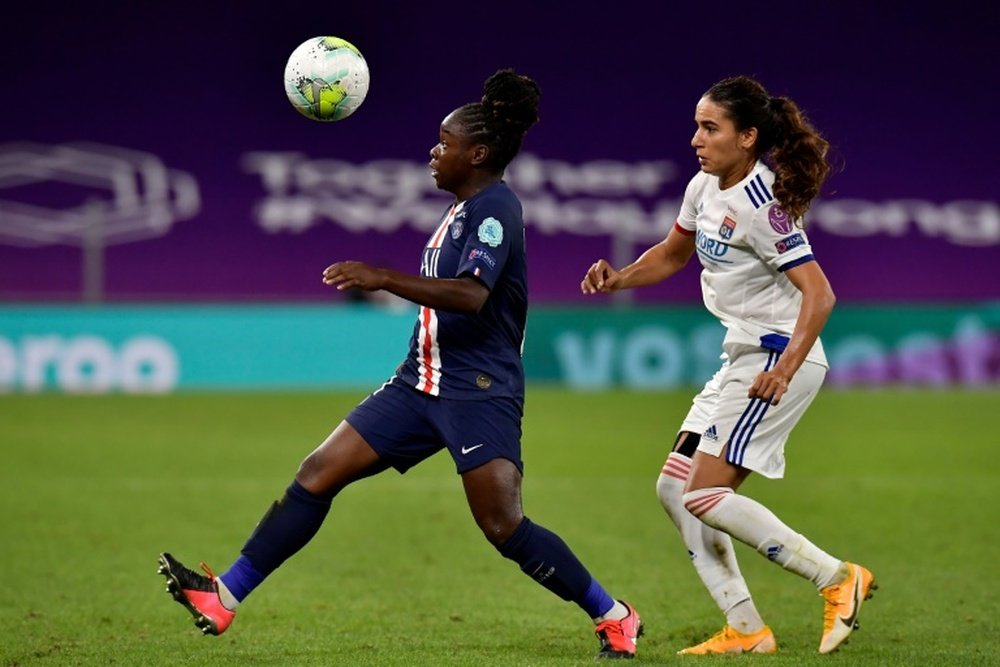 PSG-Lyon au Parc des Princes, une première chez les filles. AFP
