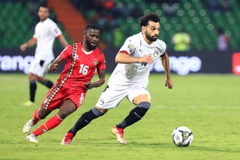 Salah relance l'Égypte qui s'impose contre la Guinée-Bissau. afp