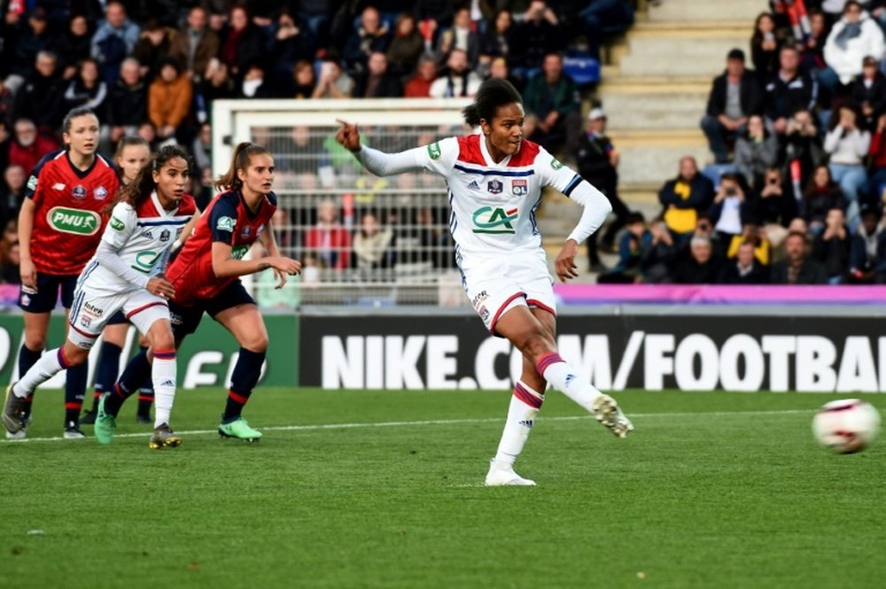 Lyon joue la finale de la Ligue des champions. AFP