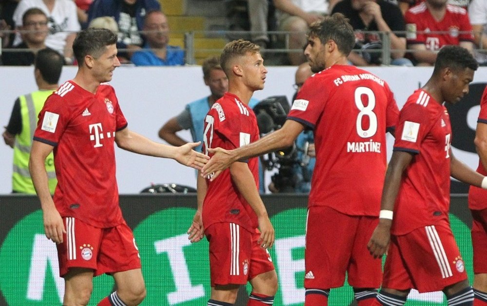 Belle victoire du Bayern. AFP