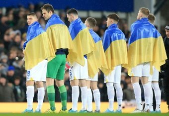 Coupe d'Angleterre: Everton qualifié, l'Ukrainien Mykolenko soutenu par tout le stade. AFP