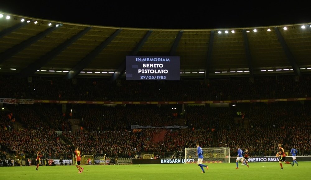 Un nouveau stade pour la Belgique. AFP