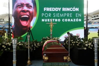 Freddy Rincon, une nouvelle fin tragqiue pour un membre de la génération dorée. AFP