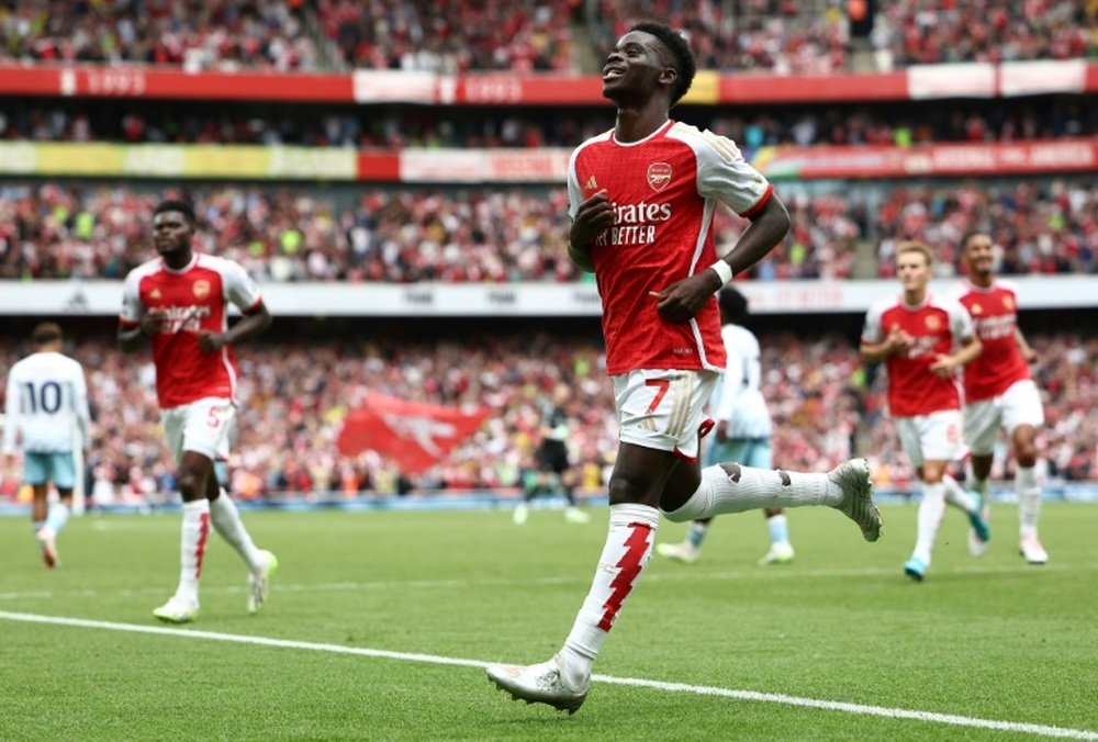 Reprise gagnante sans être écrasante pour Arsenal. AFP