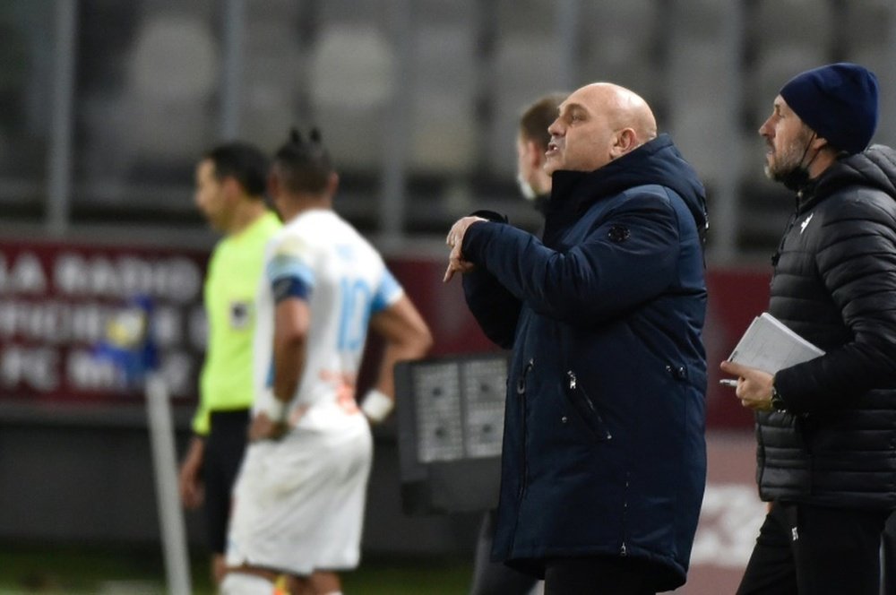 Metz soutient Antonetti après son altercation avec des dirigeants lillois. AFP