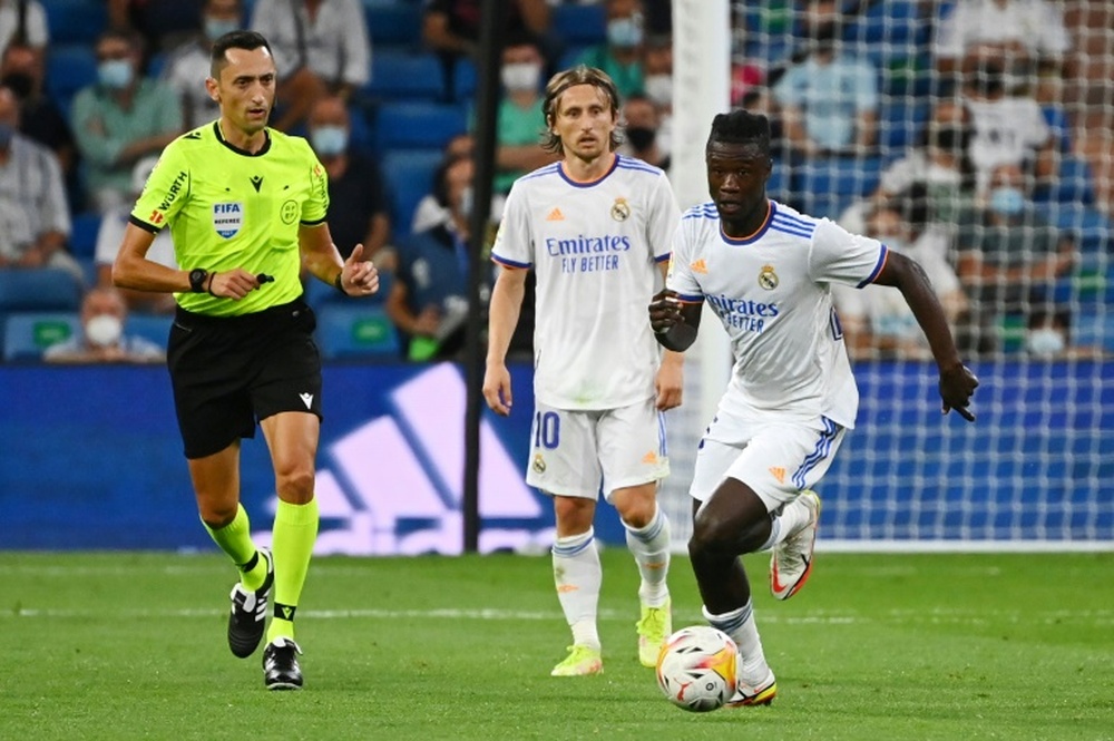 Camavinga, grandir dans l'ombre de Modric au Real. AFP