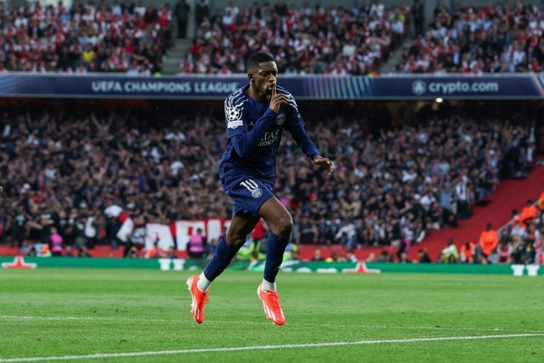 Dembélé, leader au rendez-vous. AFP