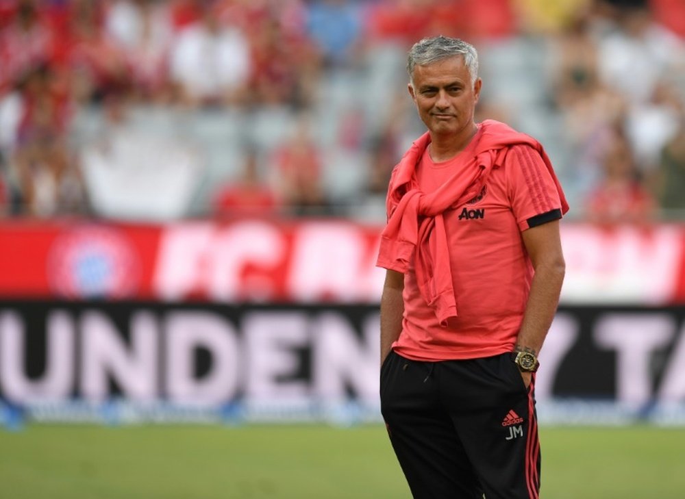 United ne recrutera plus personne selon son coach. AFP