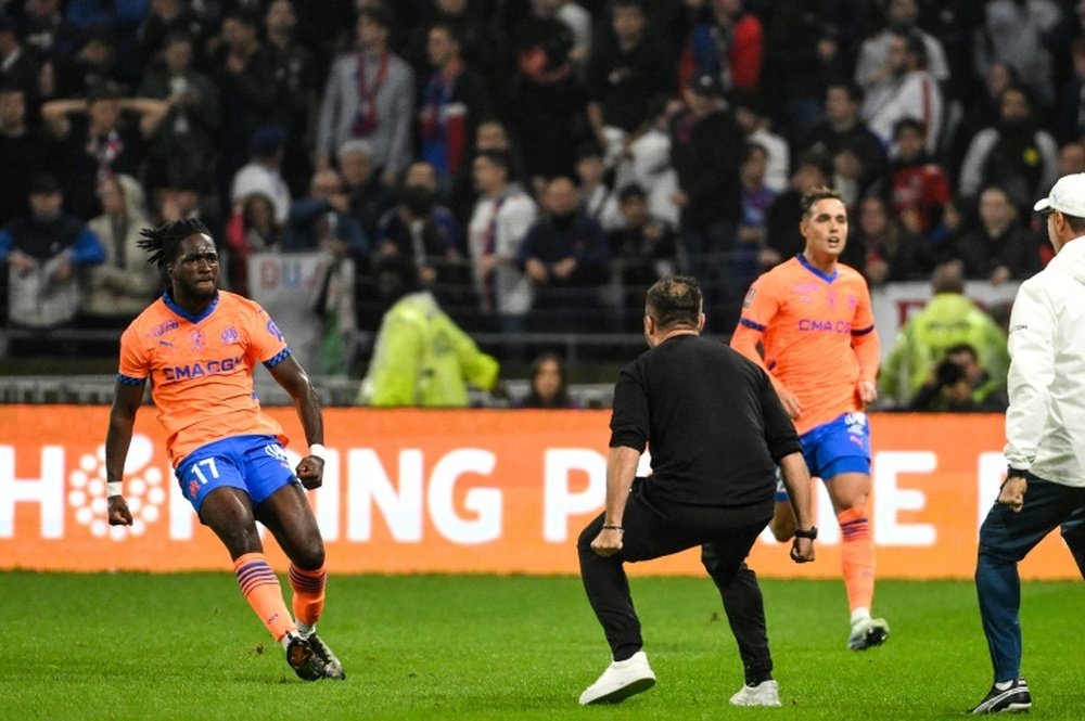 Marseille remporte un match fou. AFP