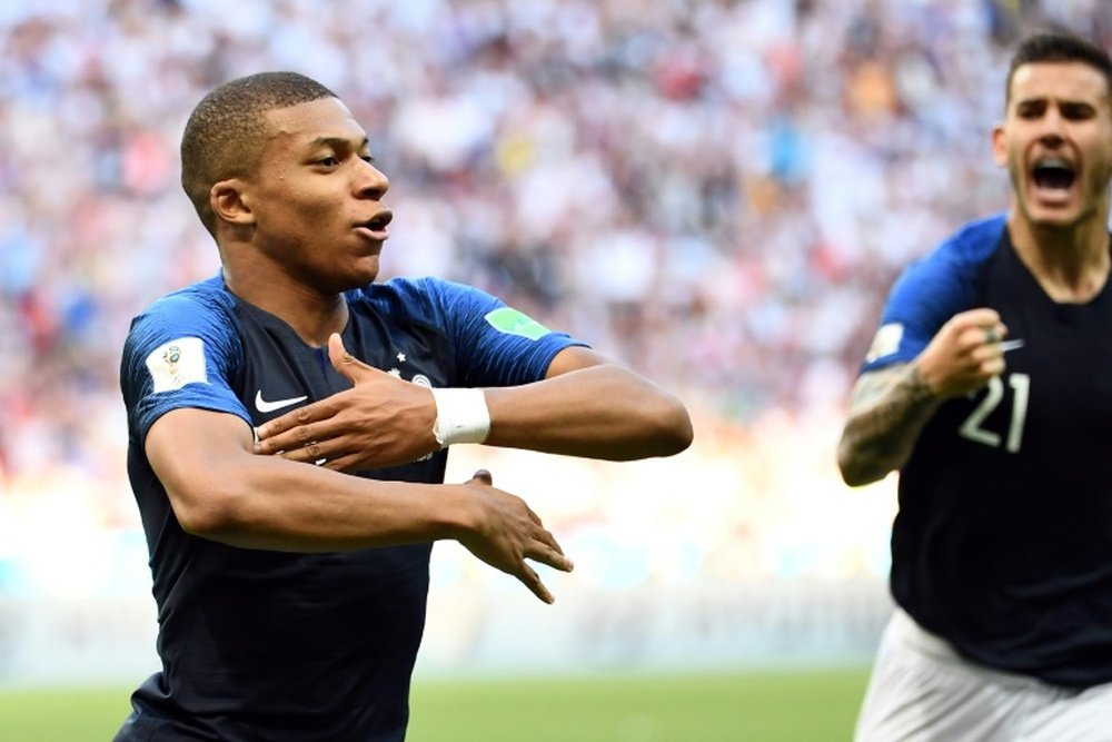 Mbappé a égalé Pelé. AFP