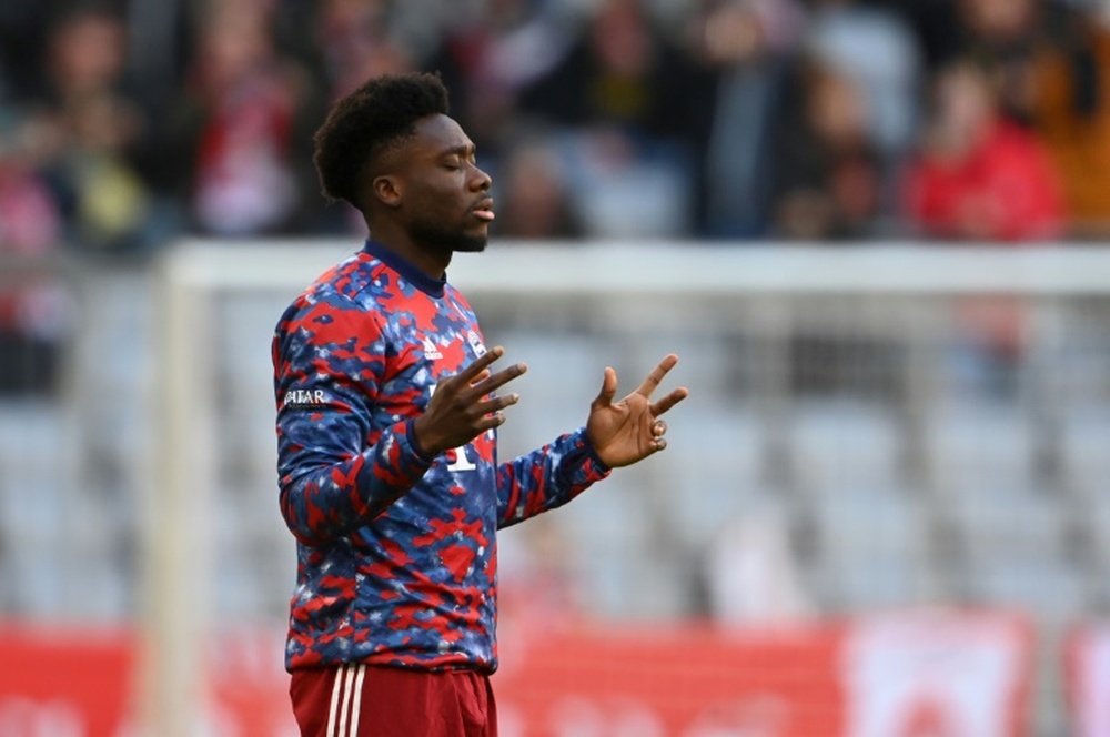 Le défenseur canadien Alphonso Davies. AFP
